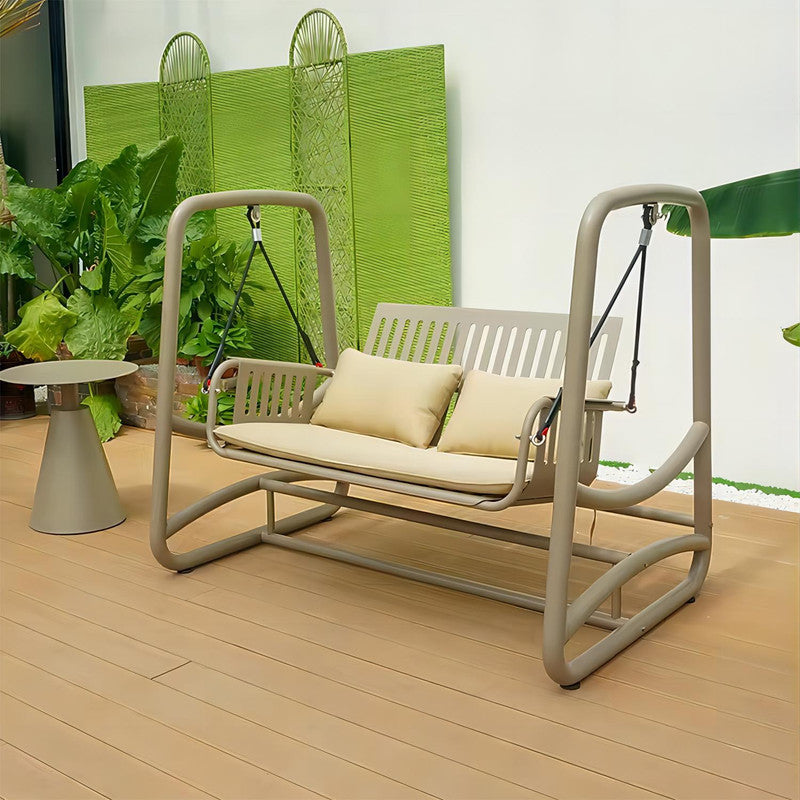 Stylish Comfortable Aluminum Frame Garden Rocking Chair