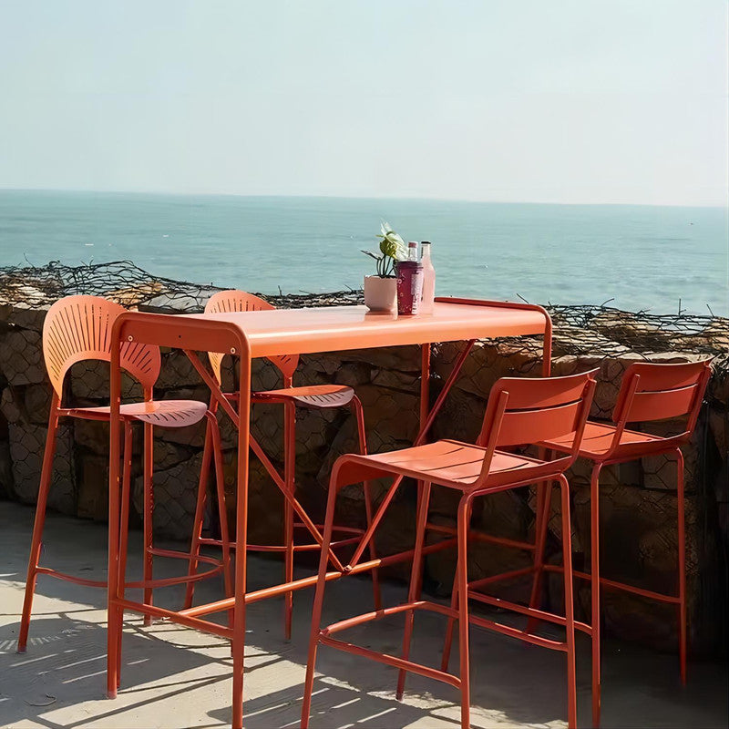 Outdoor Aluminum Alloy Table Chair Set