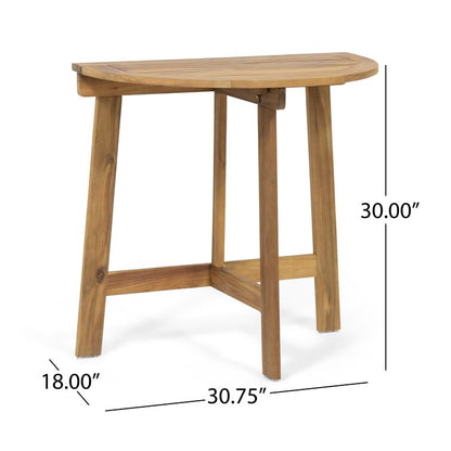 Wooden Bistro Table